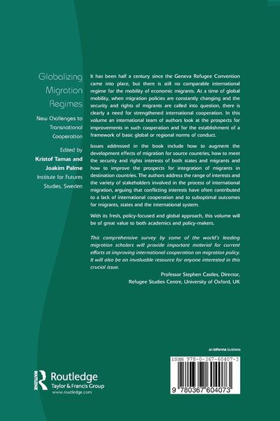 Produktbild: Globalizing Migration Regimes