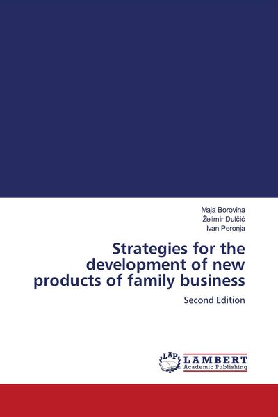 Produktbild: Strategies for the development of new products of family business