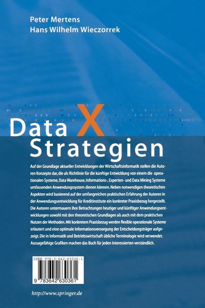 Produktbild: Data X Strategien