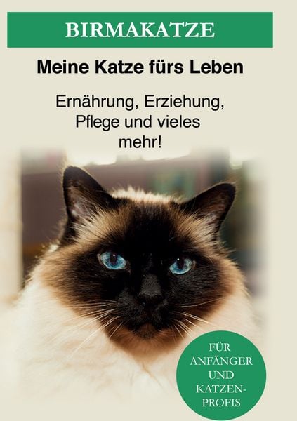 Birma Katze, Gebundene Ausgabe von Meine Katze fürs Leben Ratgeber, BoD – Books on Demand, 9783752685756