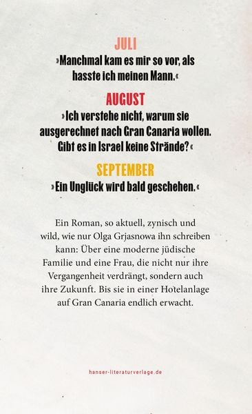 Produktbild: Juli, August, September