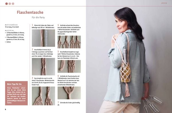 Produktbild: Makramee-Taschen im neuen Look (kreativ.kompakt.)