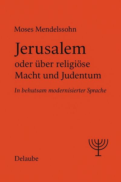 Produktbild: Jerusalem oder &uuml;ber religi&ouml;se Macht und Judentum
