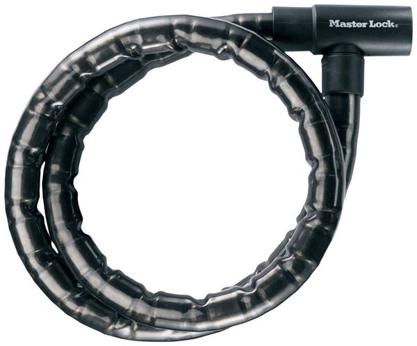 Produktbild: Master Lock 8115EURDPS Kabelschloss Schwarz Schl&uuml;sselschloss