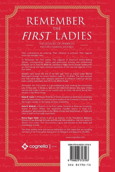 Produktbild: Carlin, D: Remember the First Ladies