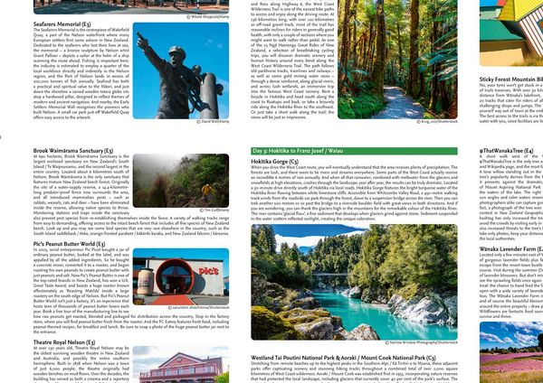 Produktbild: West Coast and Milford Sound Adventure Map