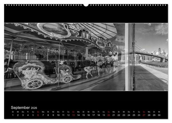 Produktbild: NEW YORK CITY H&ouml;hepunkte im Panoramaformat (Wandkalender 2026 DIN A2 quer), CALVENDO Monatskalender