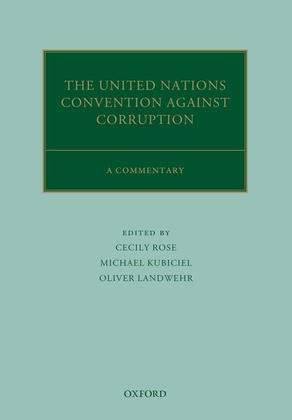 Produktbild: The United Nations Convention Against Corruption