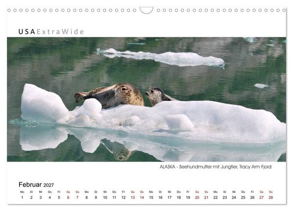Produktbild: Entdeckungsreise durch ALASKA (Wandkalender 2027 DIN A3 quer), CALVENDO Monatskalender