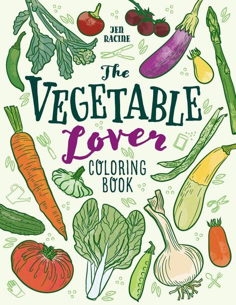 Produktbild: The Vegetable Lover Coloring Book