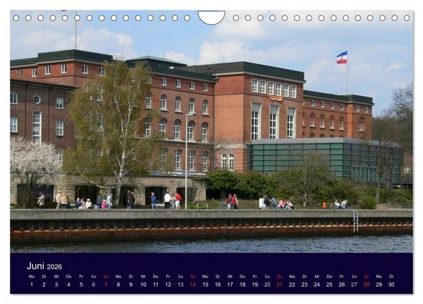 Produktbild: Rund um die Kieler F&ouml;rde (Wandkalender 2026 DIN A4 quer), CALVENDO Monatskalender