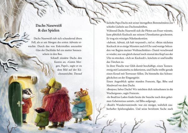 Produktbild: Dachs Nasewei&szlig; Phantastische Geschichten aus dem Wunderlichen Wald