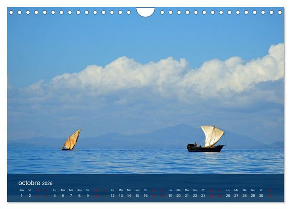 Produktbild: Autour de Nosy Be (Calendrier mural 2026 DIN A4 vertical), CALVENDO calendrier mensuel