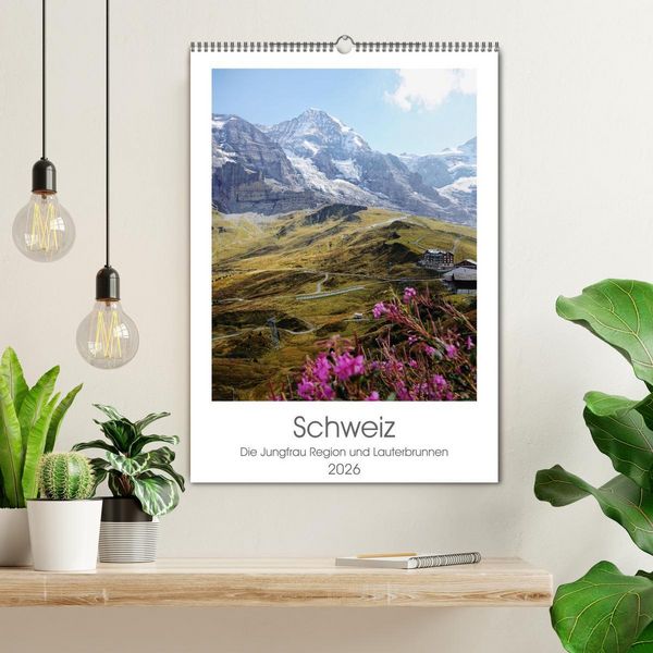 Produktbild: Schweiz (Wandkalender 2026 DIN A2 hoch), CALVENDO Monatskalender