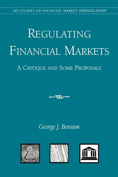 Produktbild: Regulating Financial Markets:
