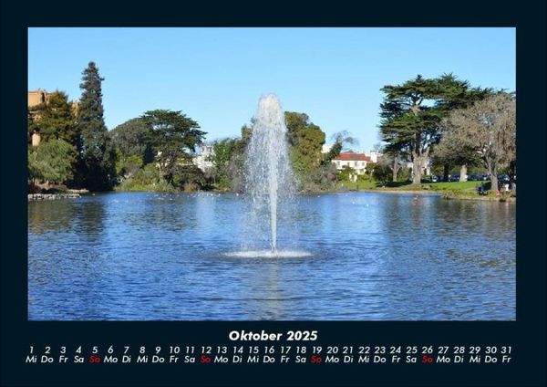 Produktbild: Tage am See 2025 Fotokalender DIN A4