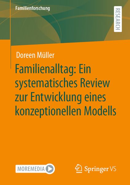 Produktbild: Familienalltag: Ein systematisches Review zur Entwicklung eines konzeptionellen Modells