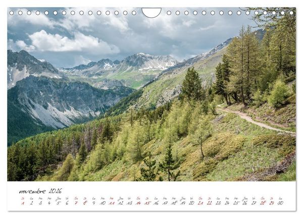 Produktbild: Le col de l'Izoard sur la route des Grandes Alpes (Calendrier mural 2026 DIN A4 vertical), CALVENDO calendrier mensuel