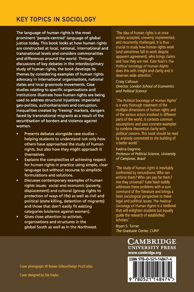 Produktbild: The Political Sociology of Human Rights