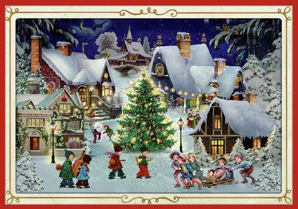 Produktbild: Pop-up-Gru&szlig;karte &ndash; Nostalgische Weihnachtszeit