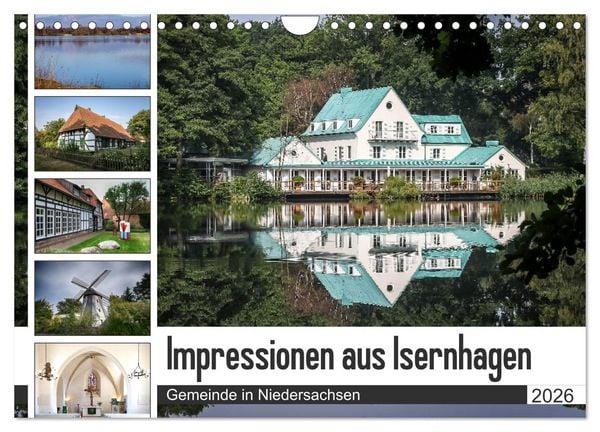 Produktbild: Impressionen aus Isernhagen (Wandkalender 2026 DIN A4 quer), CALVENDO Monatskalender