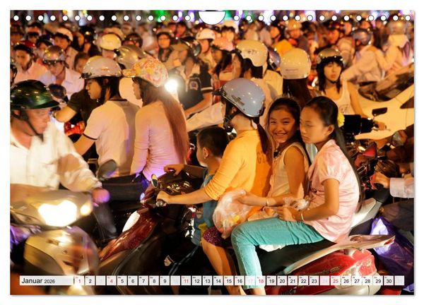 Produktbild: Vietnam (Wandkalender 2026 DIN A4 quer), CALVENDO Monatskalender