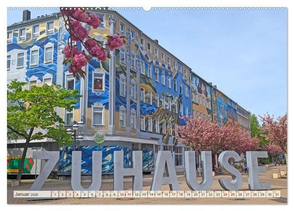 Produktbild: Chemnitz Impressionen aus der Kulturhauptstadt (hochwertiger Premium Wandkalender 2026 DIN A2 quer), Kunstdruck in Hochglanz