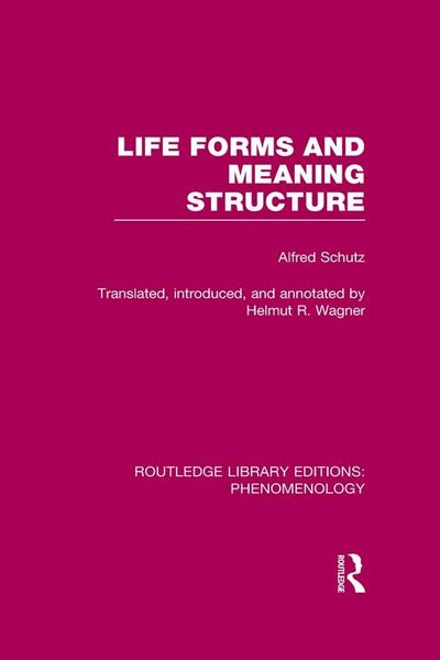Produktbild: Life Forms and Meaning Structure