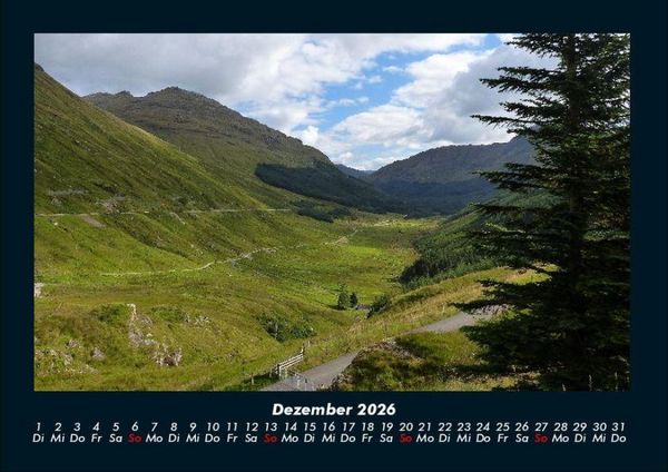 Produktbild: Bergige Welten 2026 Fotokalender DIN A4