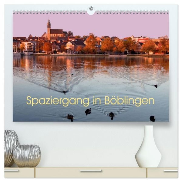 Produktbild: Spaziergang in B&ouml;blingen (hochwertiger Premium Wandkalender 2026 DIN A2 quer), Kunstdruck in Hochglanz