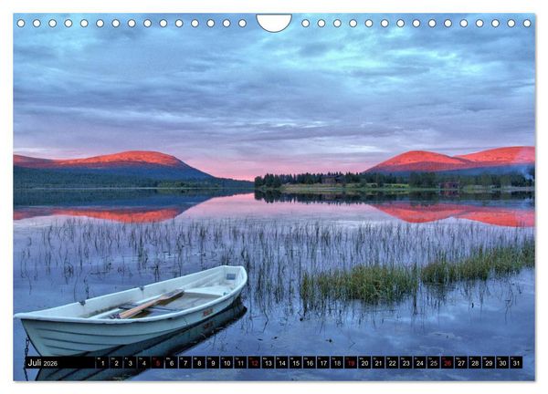 Produktbild: Wundersch&ouml;nes Finnisch - Lappland (Wandkalender 2026 DIN A4 quer), CALVENDO Monatskalender