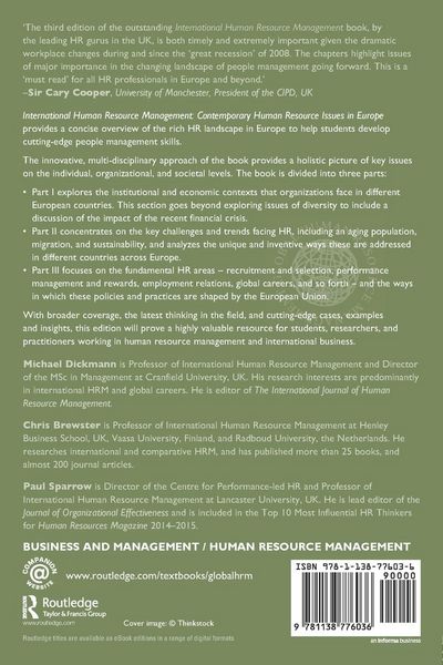 Produktbild: International Human Resource Management