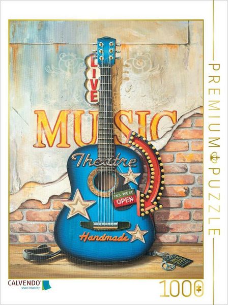 CALVENDO Puzzle Music 1000 Teile Puzzle hoch | 1000 Teile Lege-Größe 64 × 48 cm Foto-Puzzle für glückliche Stunden