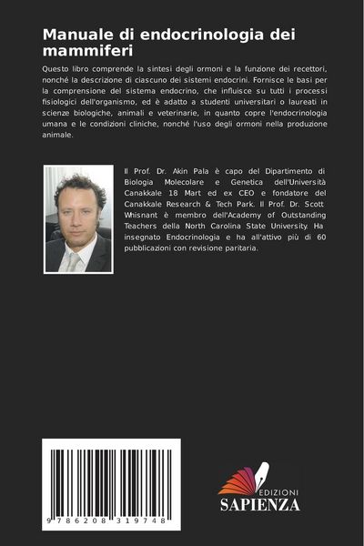 Produktbild: Manuale di endocrinologia dei mammiferi