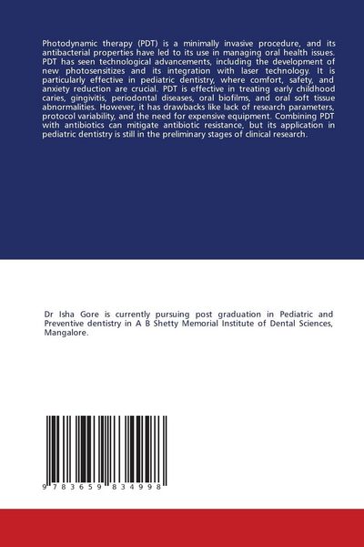 Produktbild: Photodynamic Therapy in Pediatric Dentistry