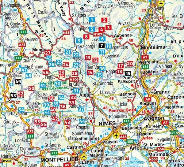 Produktbild: ROTHER Wanderf&uuml;hrer Cevennen - Ard&egrave;che
