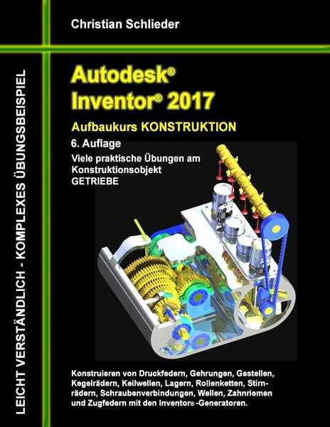 Produktbild: Autodesk Inventor 2017 - Aufbaukurs Konstruktion