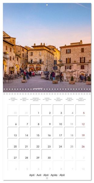 Produktbild: Assisi - Medieval Heart of Italy (Wall Calendar 2026 12 &times; 12 Inch) CALVENDO 12 Month Wall Calendar
