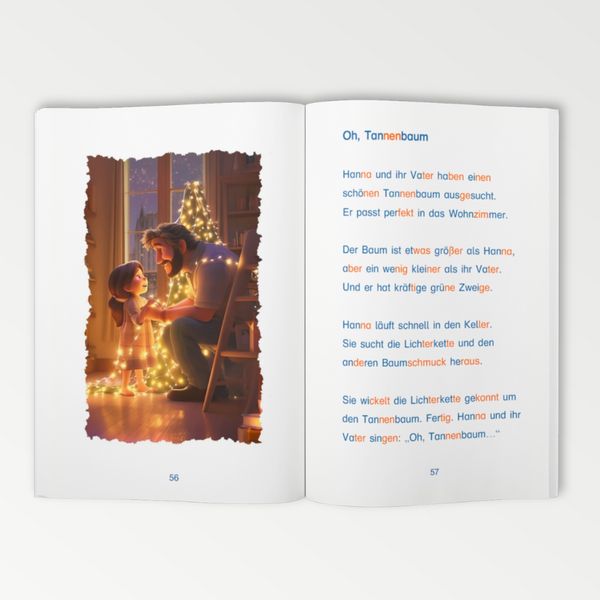 Produktbild: Silbenbuch 1. Klasse - Meine allersch&ouml;nsten Weihnachtsgeschichten
