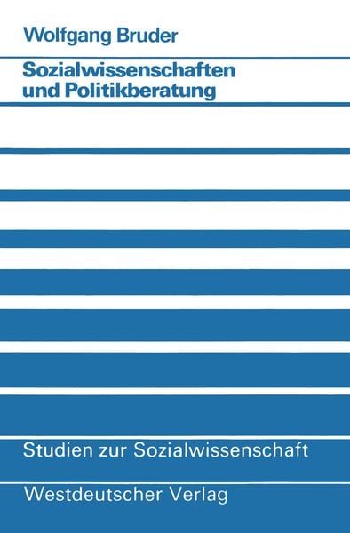 Produktbild: Sozialwissenschaften und Politikberatung