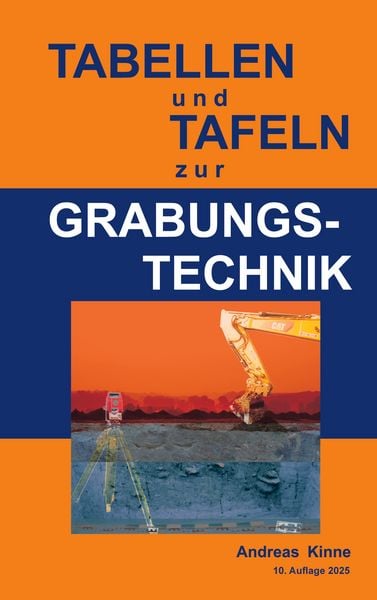 Produktbild: Tabellen und Tafeln zur Grabungstechnik