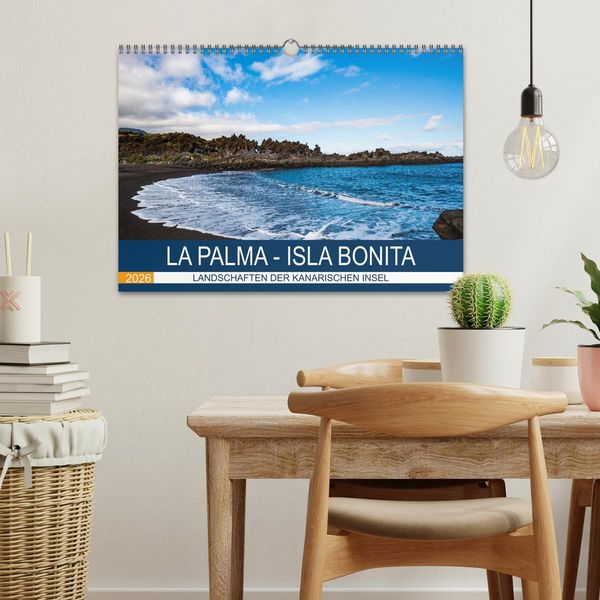 Produktbild: La Palma - Isla Bonita - Landschaften der Kanarischen Insel (Wandkalender 2026 DIN A3 quer), CALVENDO Monatskalender