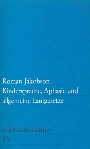 Produktbild: Kindersprache, Aphasie und allgemeine Lautgesetze