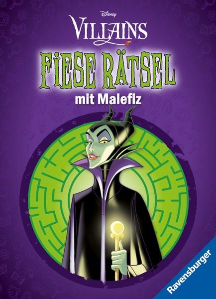 Produktbild: Disney Villains - Fiese Rätsel mit Malefiz