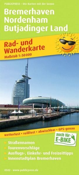 Bremerhaven - Nordenham - Butjadinger Land 1:50 000, Sonstige von , KOMPASS freytag und berndt, 9783747305027