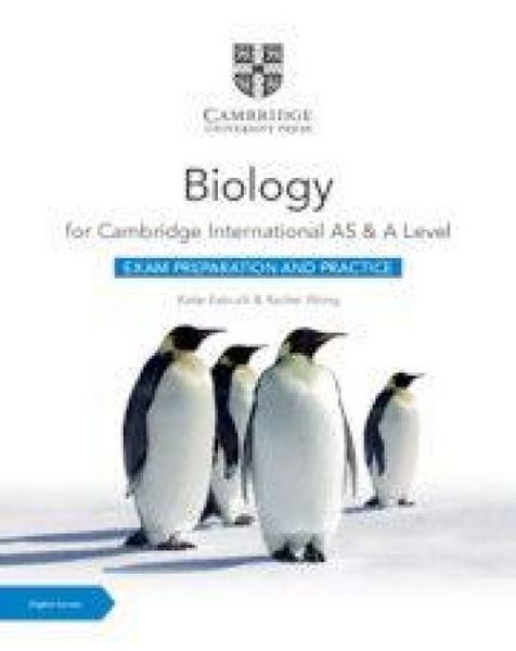Produktbild: Cambridge International as & a Level Biology Exam Preparation and Practice with Digital Access (2 Years)