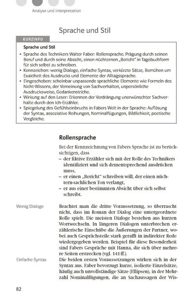 Produktbild: Lekt&uuml;rehilfen Max Frisch 'Homo faber'