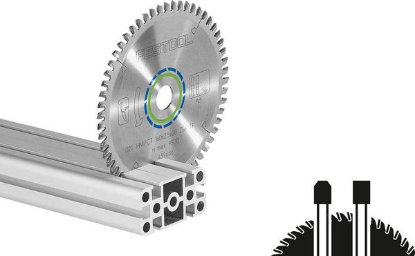Produktbild: Festool Kreiss&auml;geblatt ALUMINIUM/PLASTICS HW 260x2,4x30 TF68