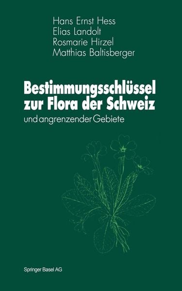 Produktbild: Bestimmungsschl&uuml;ssel zur Flora der Schweiz
