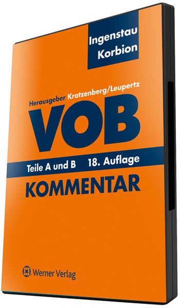 VOB, Teile A und B, Kommentar, CD-ROM